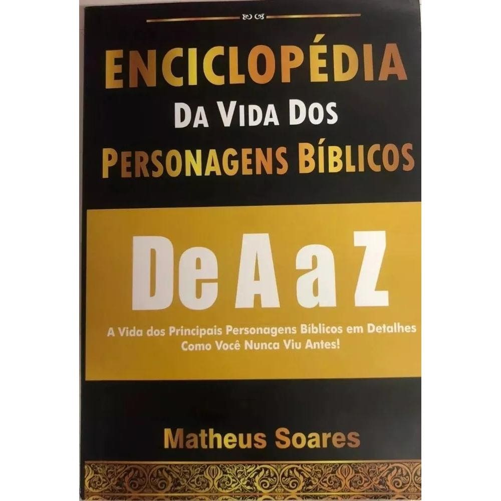 3X Enciclopédia Da Vida Dos Personagens Bíblicos, De Matheus