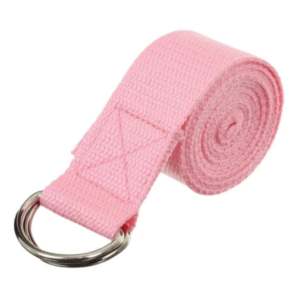 3X Faixa Fita Pilates Yoga Strap Cinto Alongar Ioga Algodão