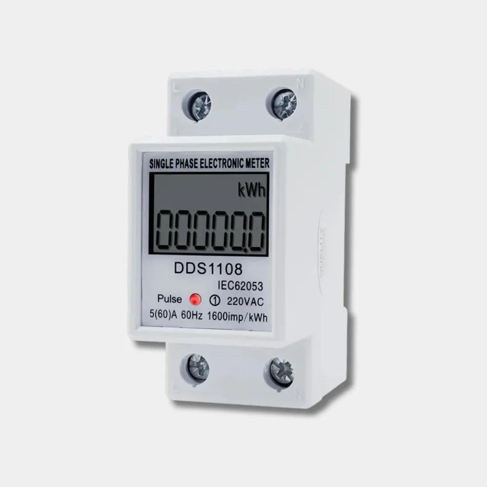 3X Medidor De Energia Elétrica Consumo Digital 220V Monofási