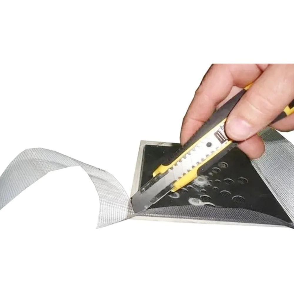 3X 10 Telas Protetor De Ralo 20X20Cm Cinza Ou Preto