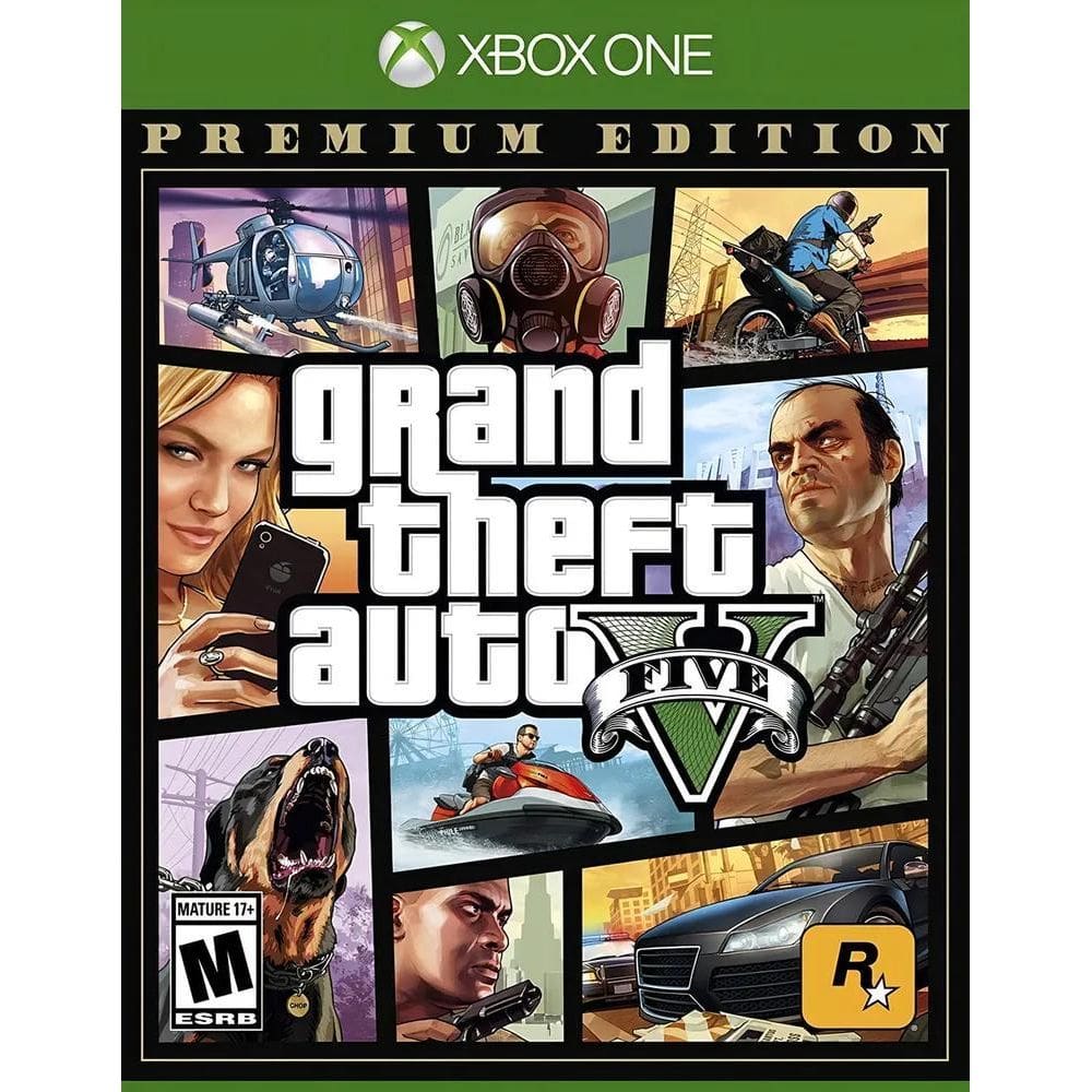 3X Grand Theft Auto V Premium Edition  Físico
