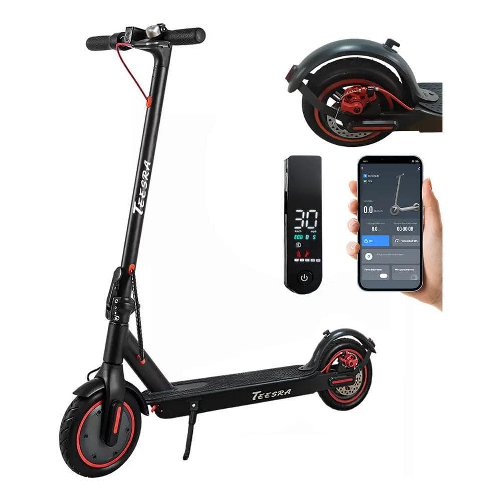 3X Patinete Elétrico Scooter Teesra M3 Pro,500W Patinete Elé