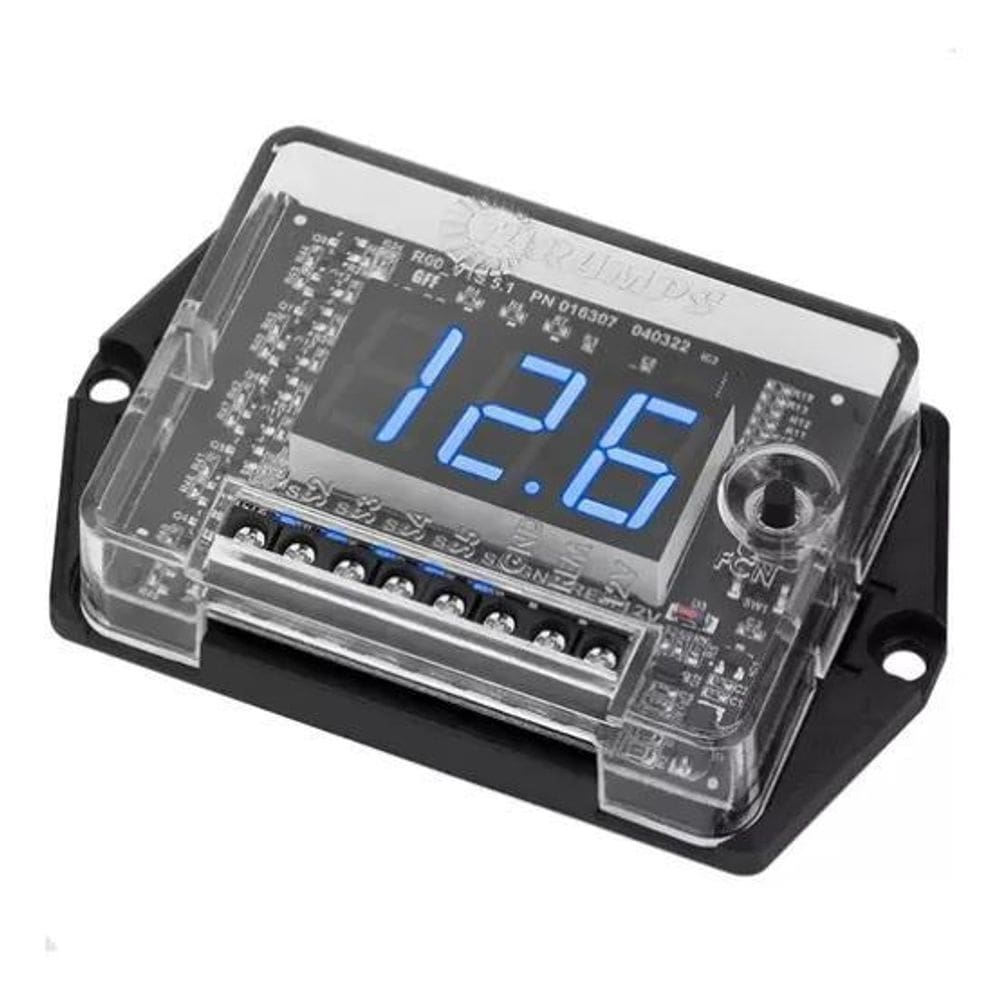 3X Voltímetro Sequenciador Digital Taramps Automotivo Vts 5.