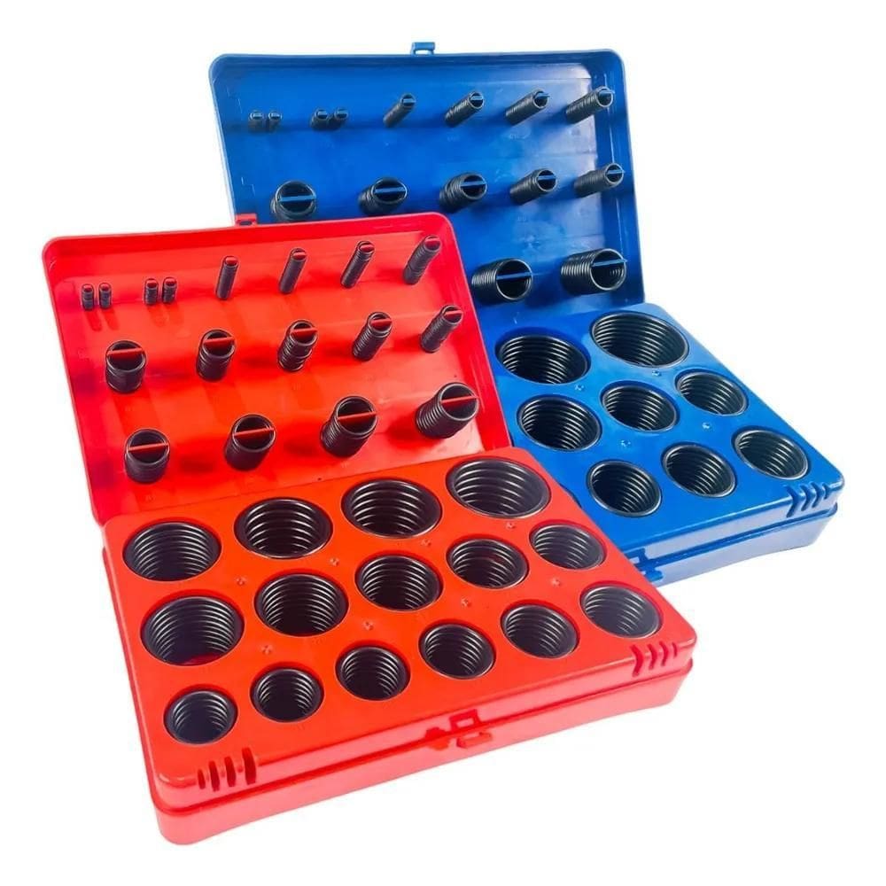 3X 2 Kit Caixa Anéis Oring O`Ring Milímetro Polegada Duplo