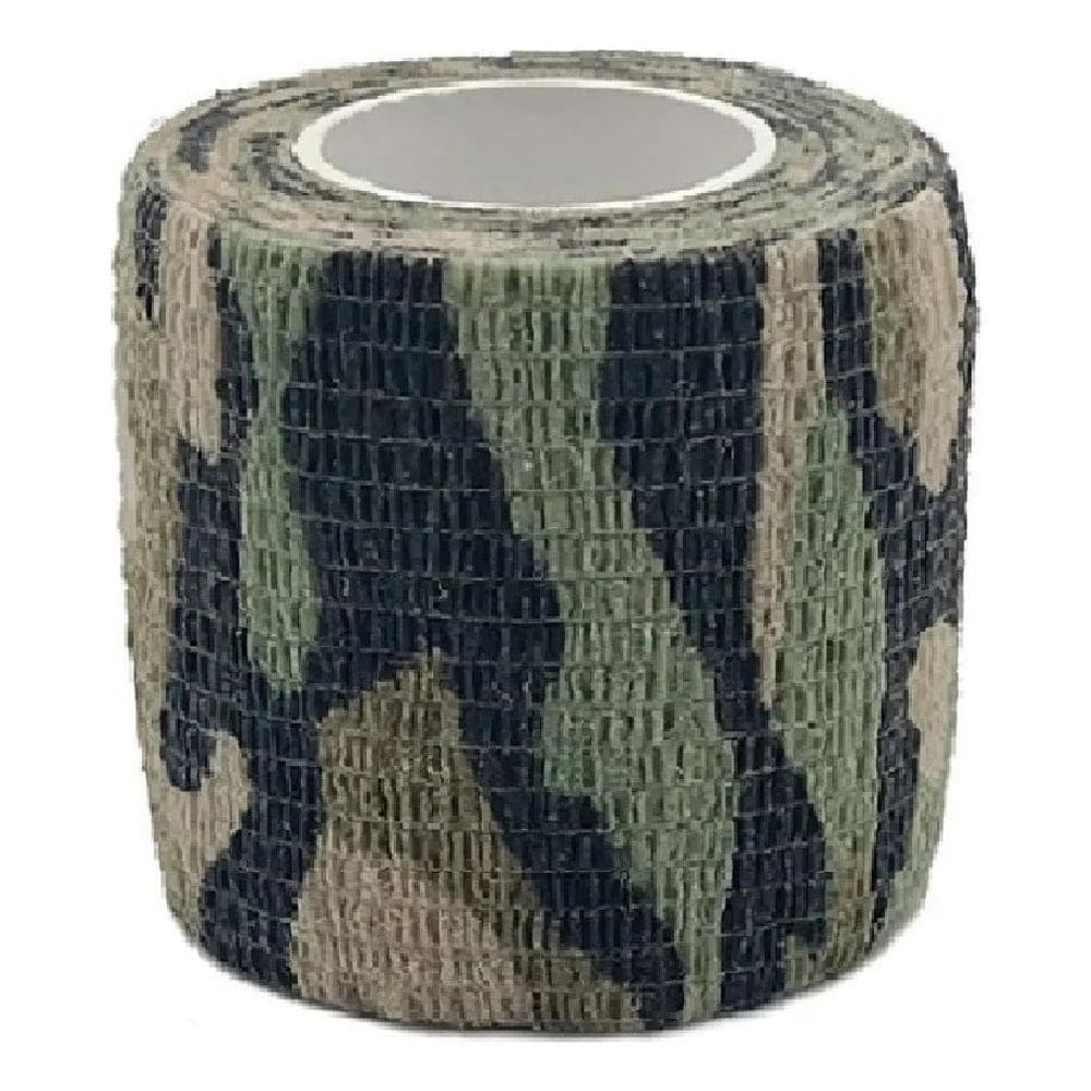 3X Fita Auto Adesiva Tecido Camuflada Gamo Tape 4,5Mx5Cm 2 C