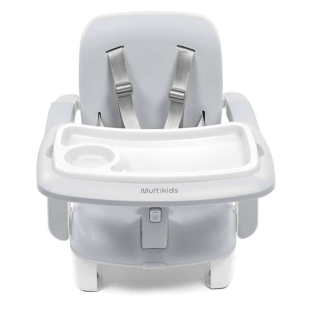Assento Elevatório Multikids Para Refeição Lollipop Cinza