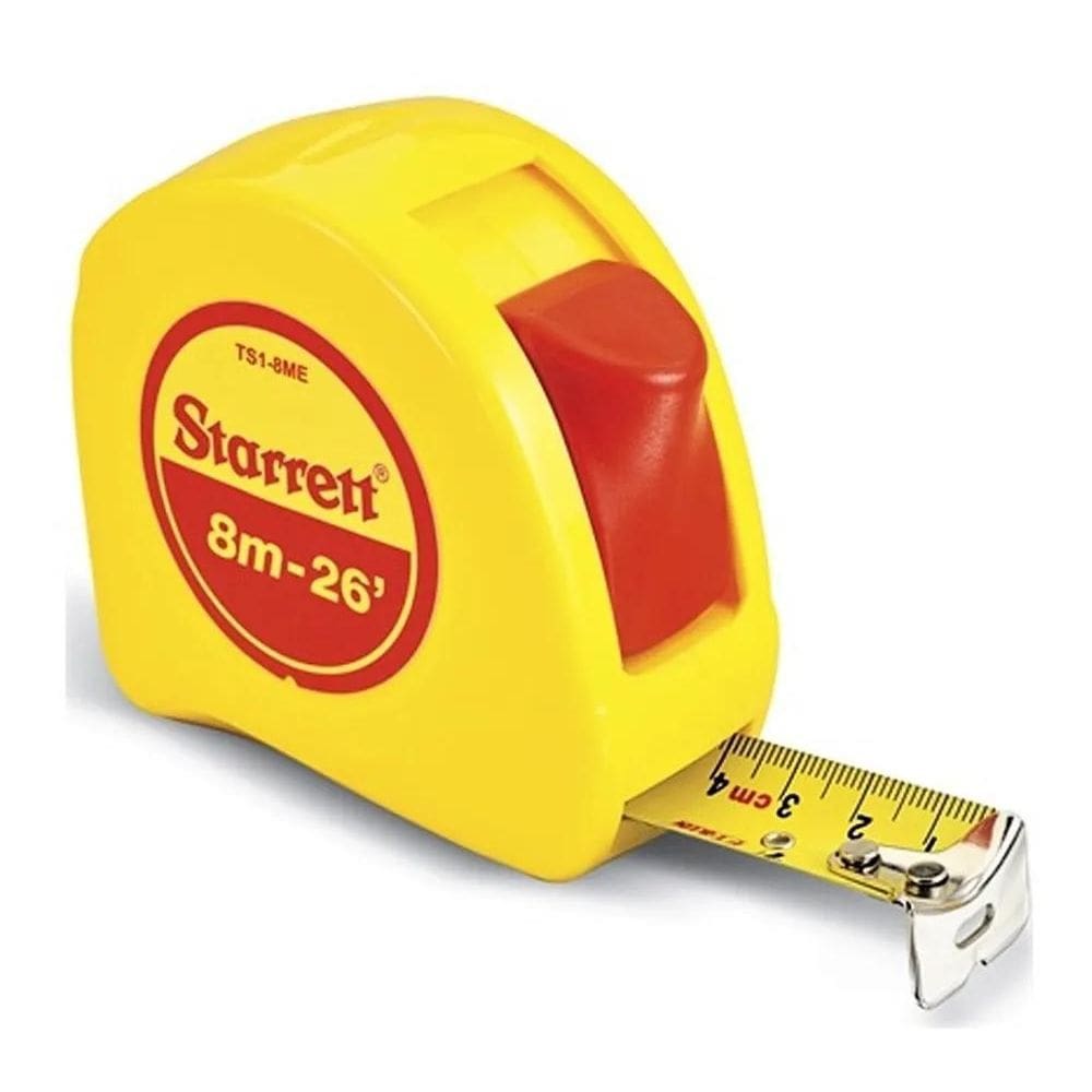 3X Trena De Aço Com Trava 8 Metros Sts1-8Me - Starrett