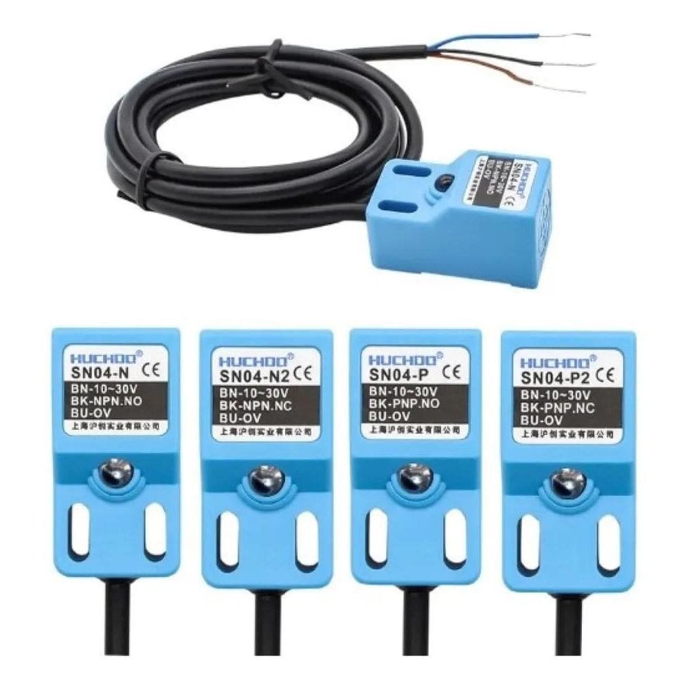 3X Sensor Indutivo Npn Pnp Na Sn04-N Sn04-N2 Sn04-P Sn04-