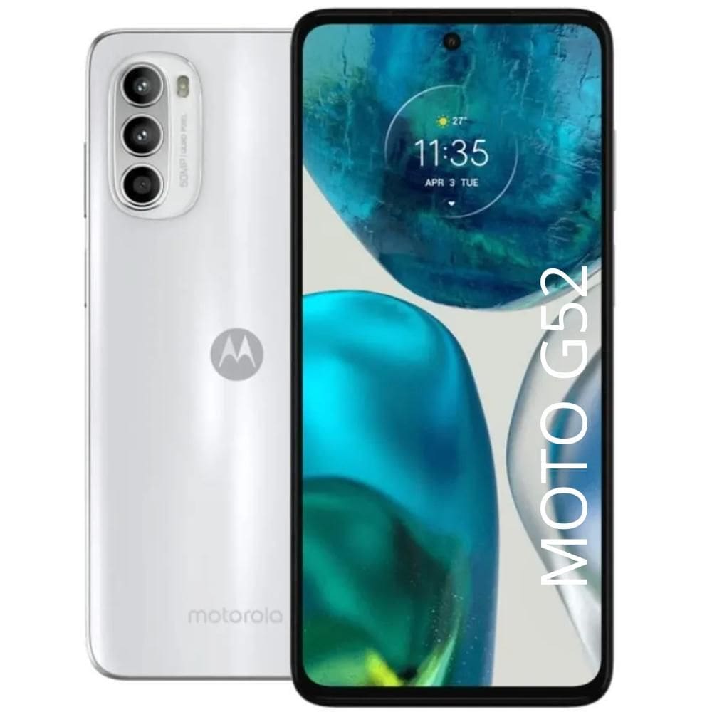 USADO Motorola Moto G52 128 GB Branco Excelente (usado)