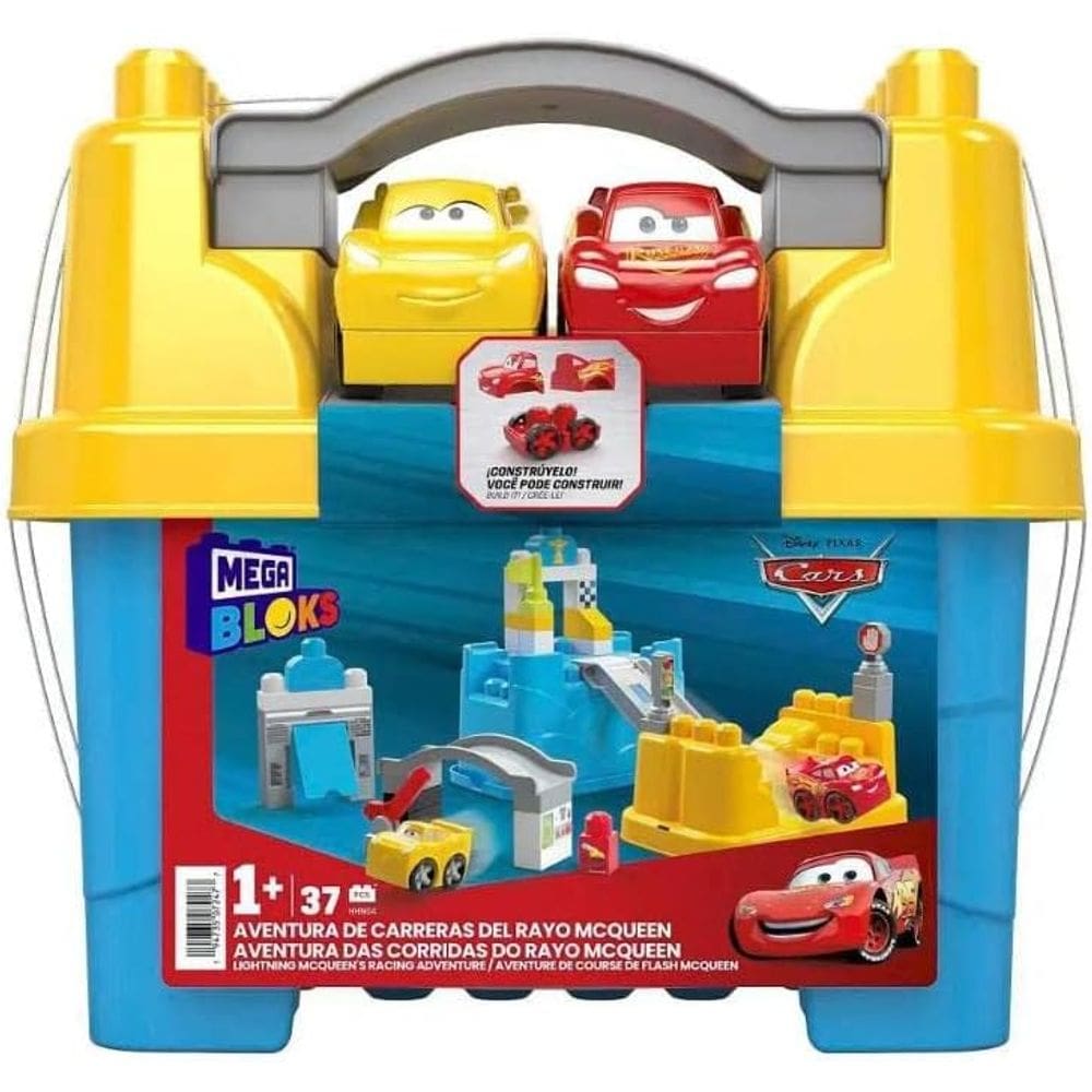 Mega Bloks Jogo de Construção Aventura Relâmpago McQueen - Mattel