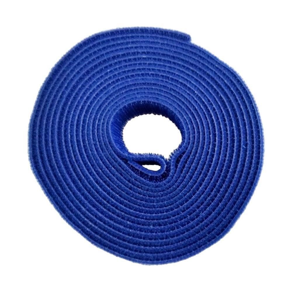Abracadeira fecho aderente Rolo Com 3 Metros Azul Muvc0005