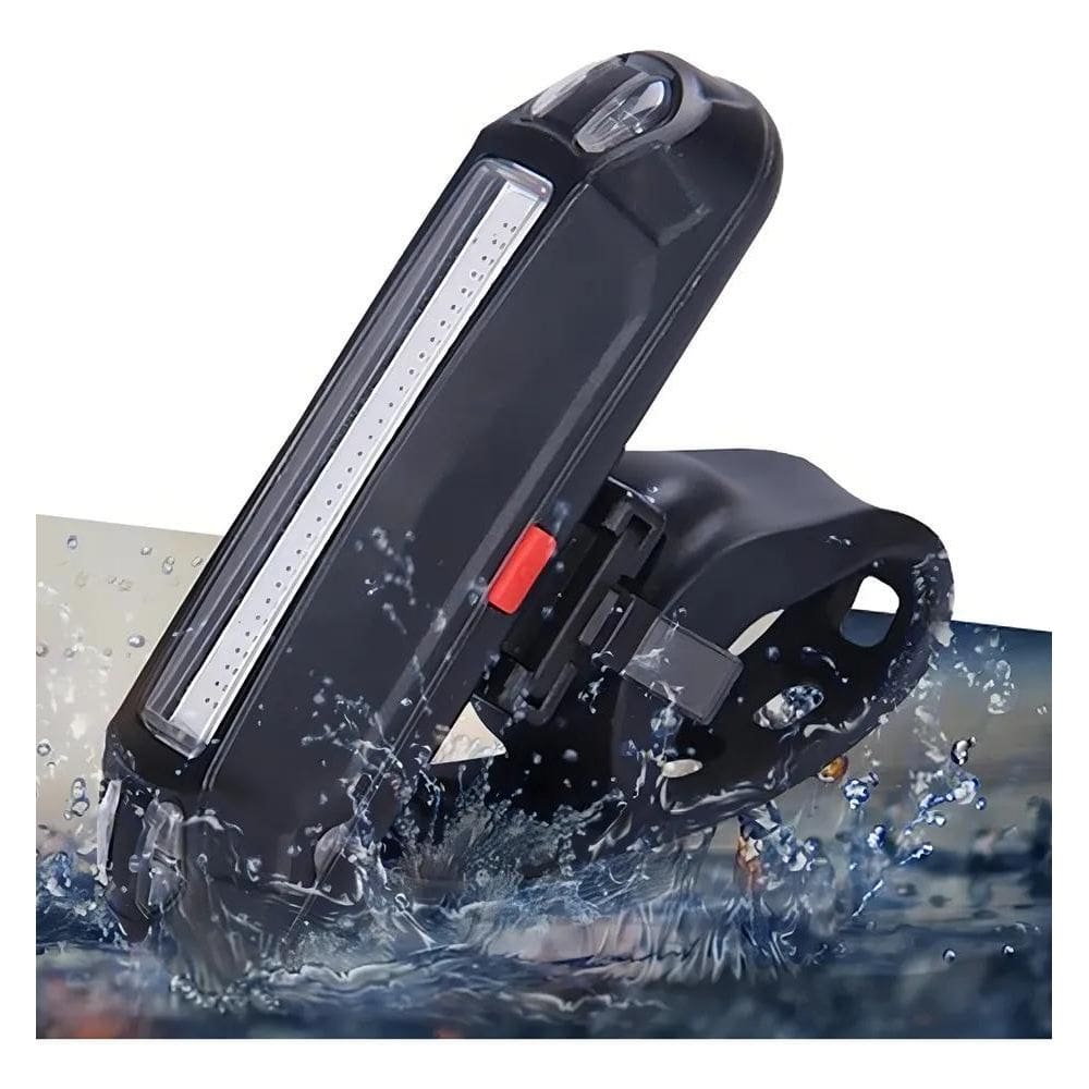 3X Lanterna Bike Sinalizador Traseiro Farol Led Luz Iluminaç