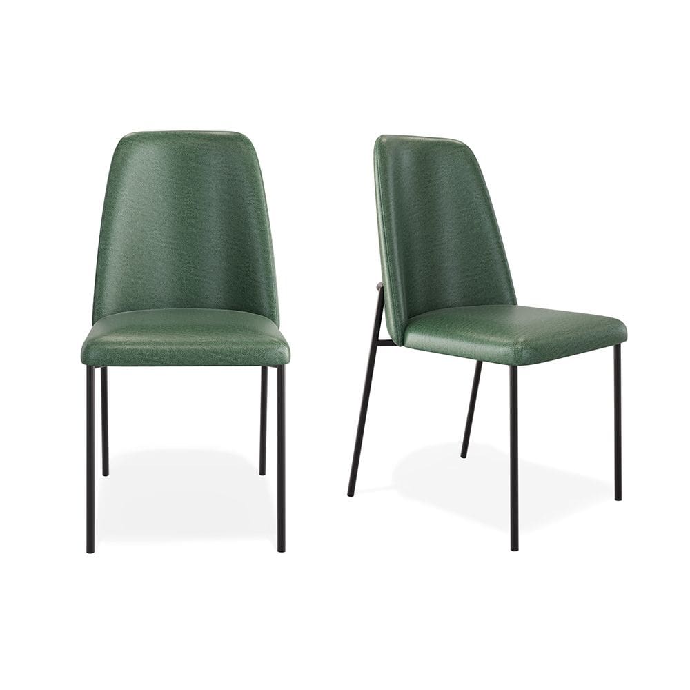 Conjunto 02 Cadeiras Livia Courissimo Verde - SSX Multicoisas