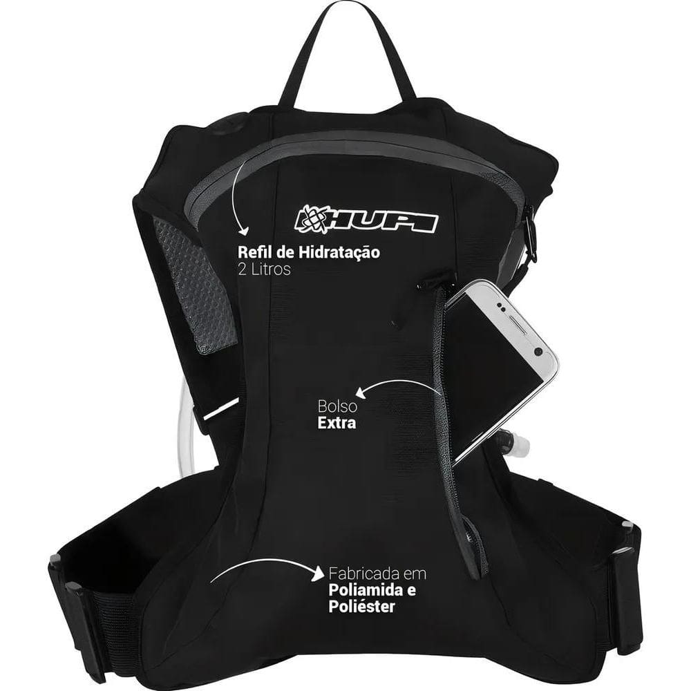 3X Mochila De Hidratação Hupi Huwe Lite Ciclismo Bike Moto 2