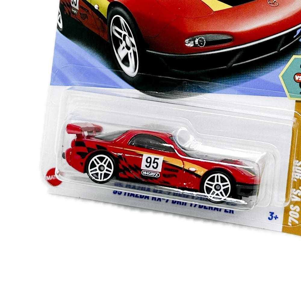 Hot Wheels 1990 `95 Mazda Rx-7 Drift/Déraper Jbb57