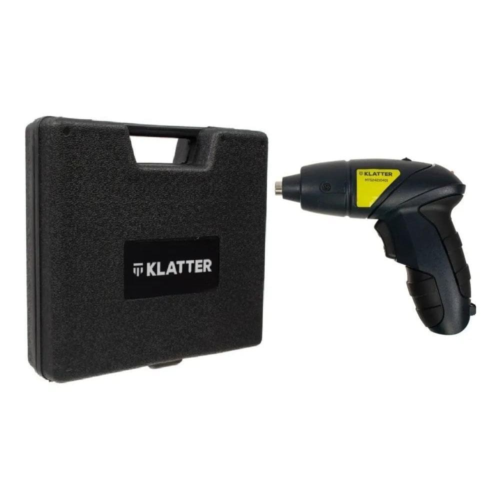 3X Parafusadeira Elétrica 4,8V Com 44 Acessórios Klatter Cor