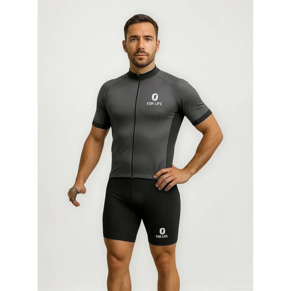 3X Bermuda Ciclismo Bolso Grande Uv Forro Gel D120 Profissio