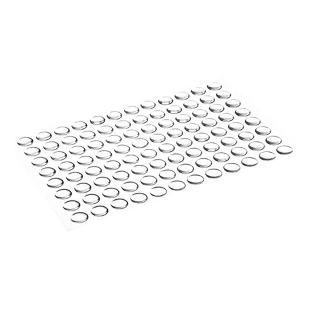 3X Protetor Batente Gota Silicone Adesivo 8Mm - 1.000Und