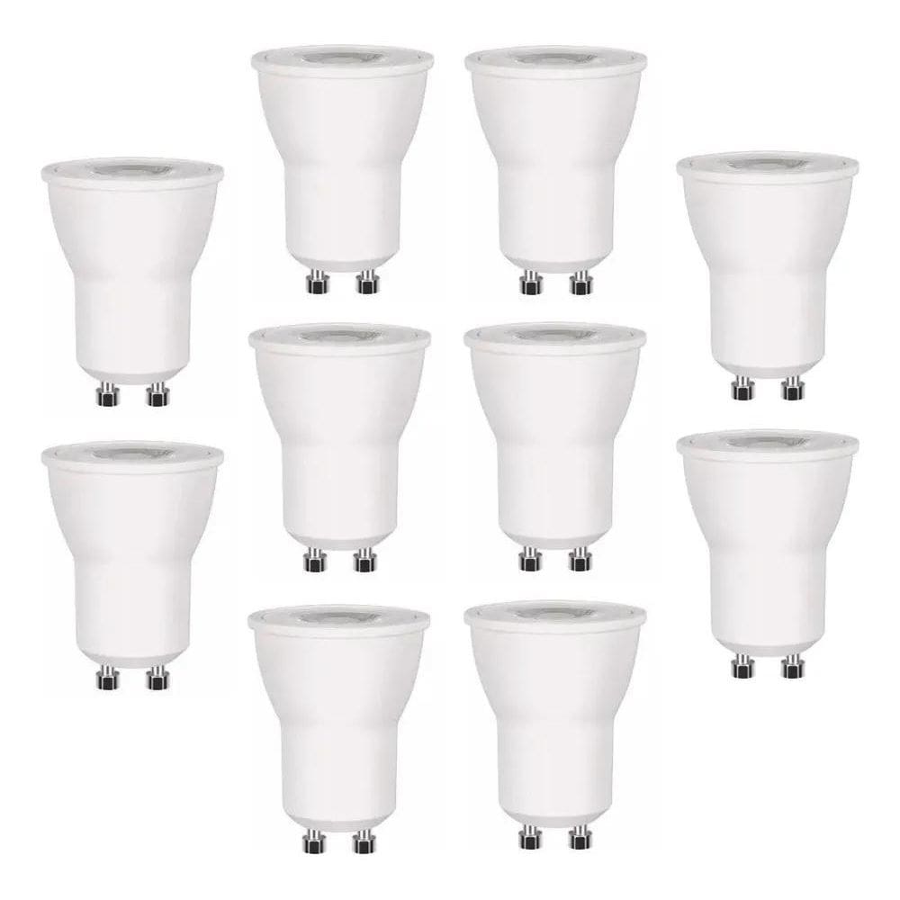 3X Kit10 Lâmpada Led Mr11 Mini Dicroica Bivolt Com Inmetro