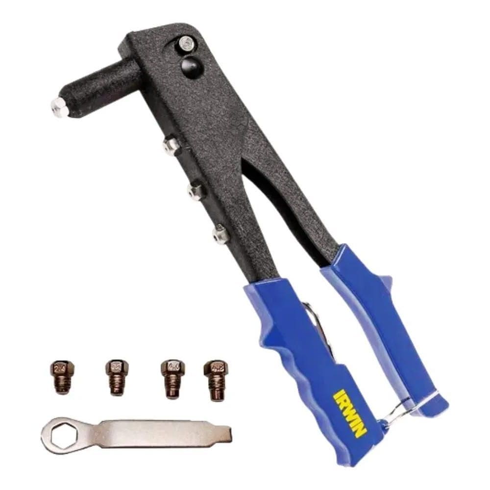 3X Rebitadeira Alicate Rebitador Manual 4 Bicos Irwin R100 P