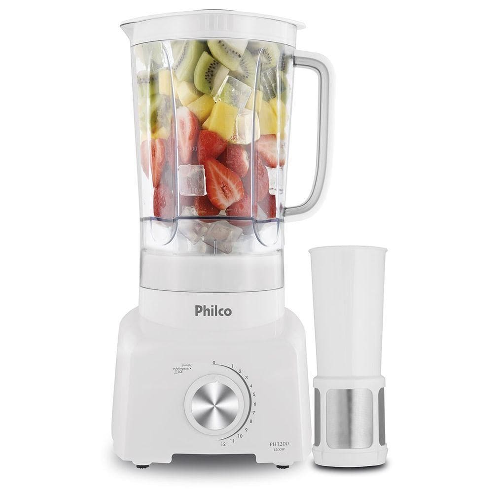 Liquidificador Philco PH1200 Branco 1200W 110V