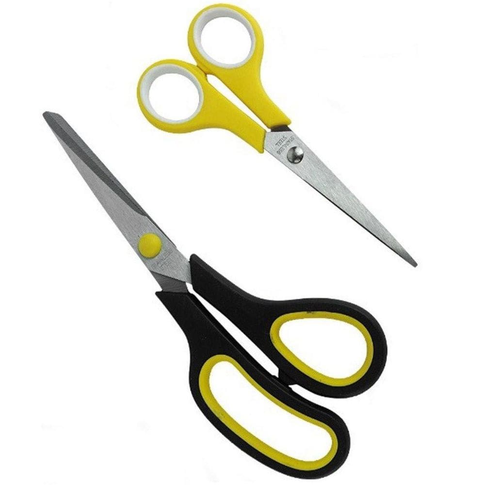 Kit Tesoura Multiuso 2 Un Escritório Uso Geral