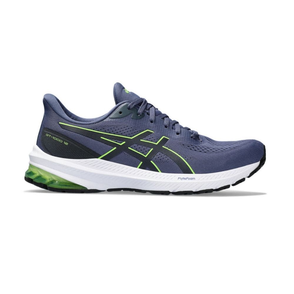 Tênis Asics Gt-1000 12 Masculino - Azul+Verde