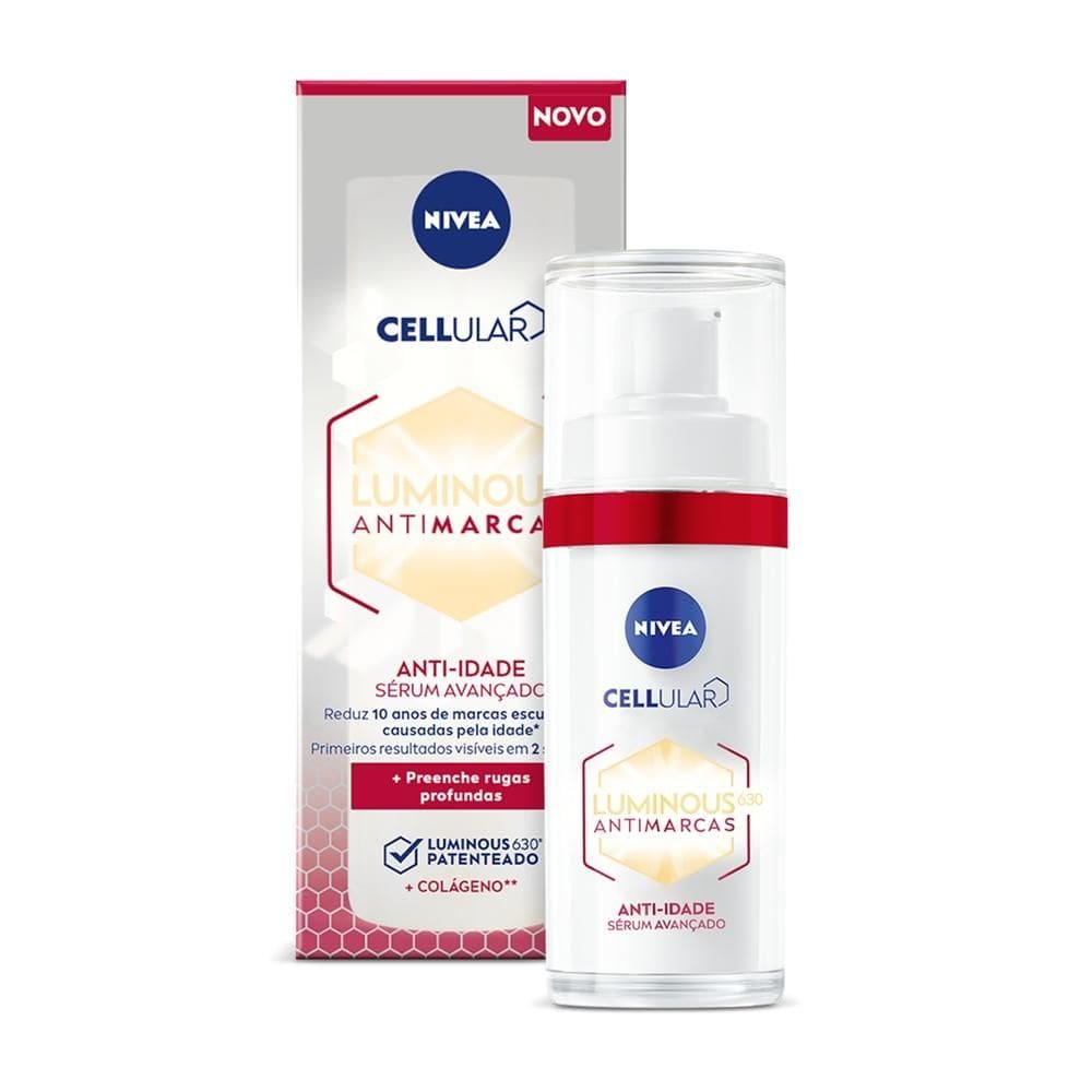 Sérum Nivea Cellular Luminous 630° Antimarcas Anti-Idade 30ml