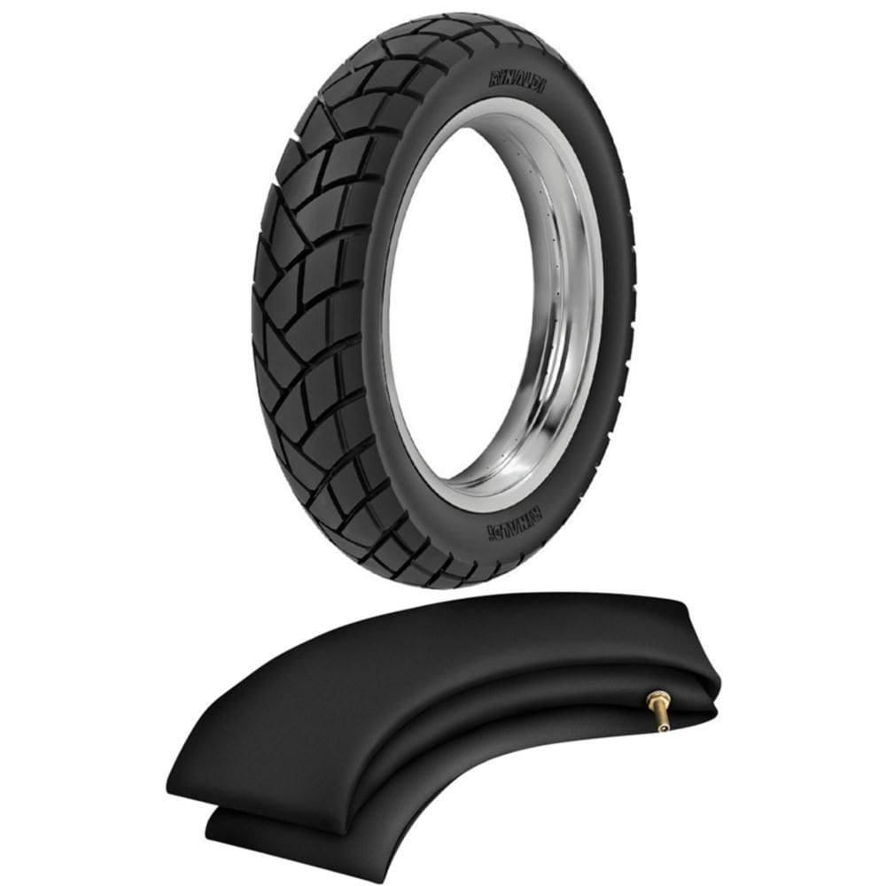 Kit Pneu Xr 250 Tornado Xtz 250 Ténéré 80/90-21 48t R34 Rinaldi + Camara