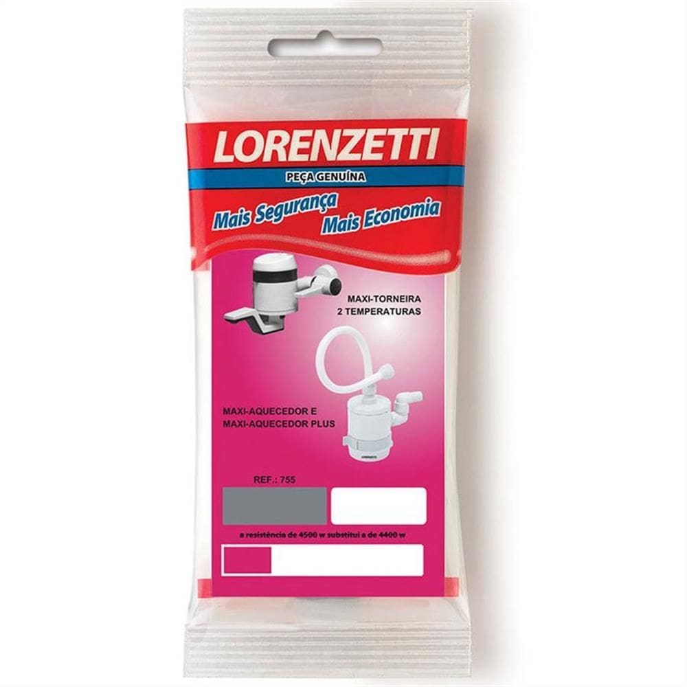 Resistência Max Aquecedor 220 Volts 4500 Watts - 7589014 - LORENZETTI