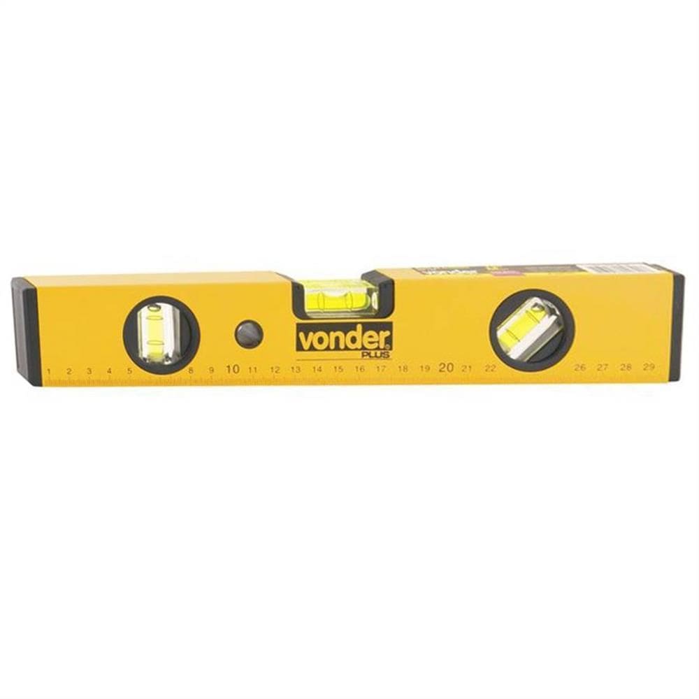 Nível Alumínio com Base Magnética 14”” - 3535100140 - VONDER
