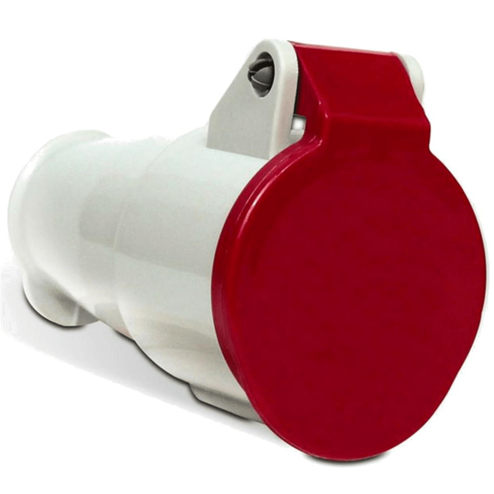Acoplamento 2P+T 32A 100/130V - N3254 - Steck