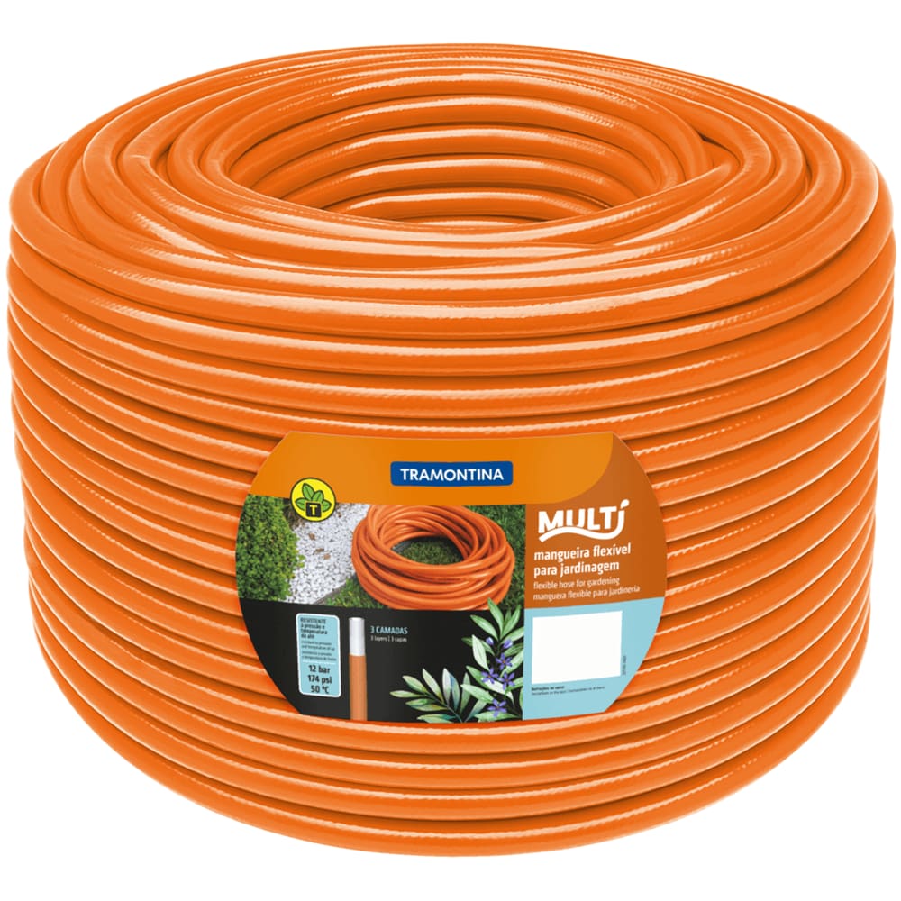 Mangueira Multi de 3/4”” com 50 Metros - 79220501 - TRAMONTINA