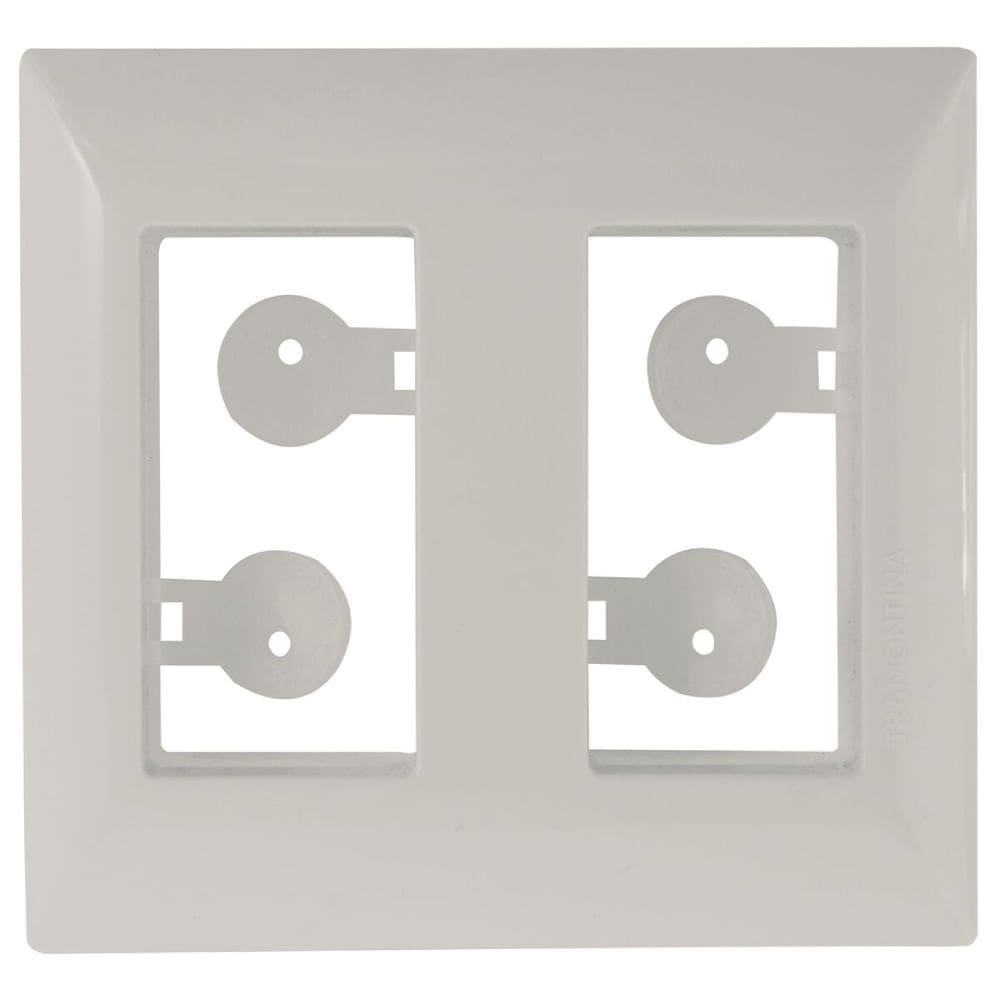 Placa para Móvel 2 Postos Aria Branca - 57203035 - TRAMONTINA