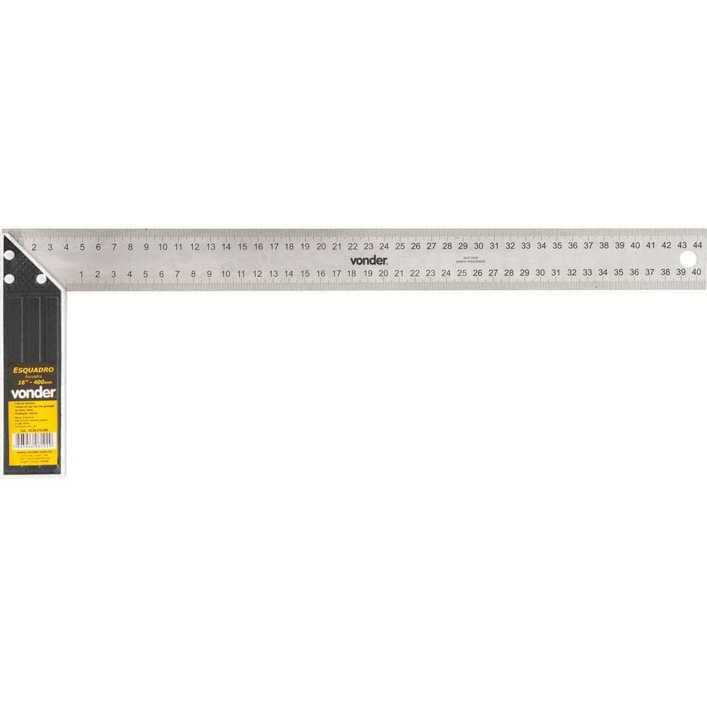 Esquadro Com Cabo de Alumínio Plus 16”” - 35.50.016.000 - VONDER