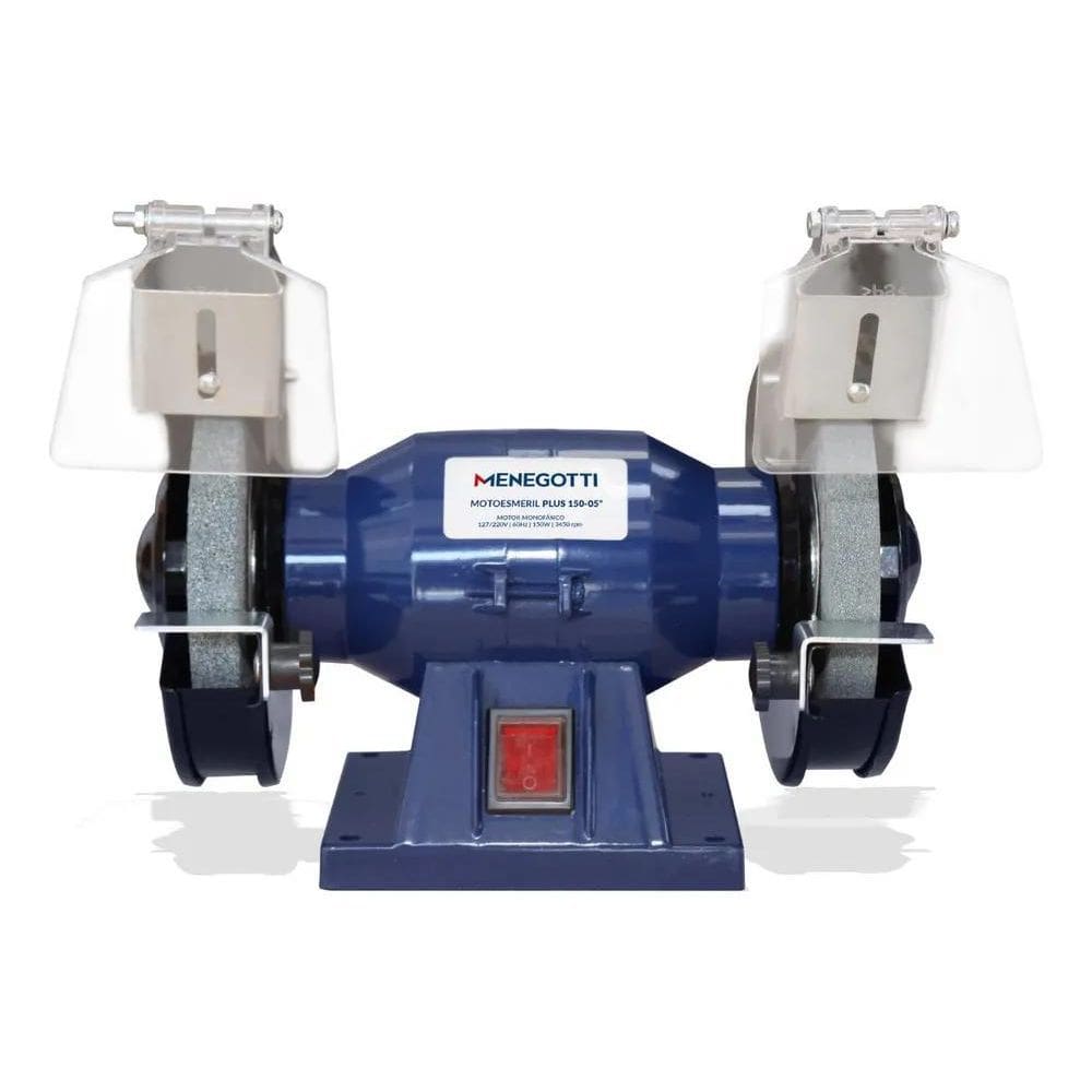 Motoesmeril Plus 150-05 1/4Cv 150W Bivolt Mono - Menegotti C