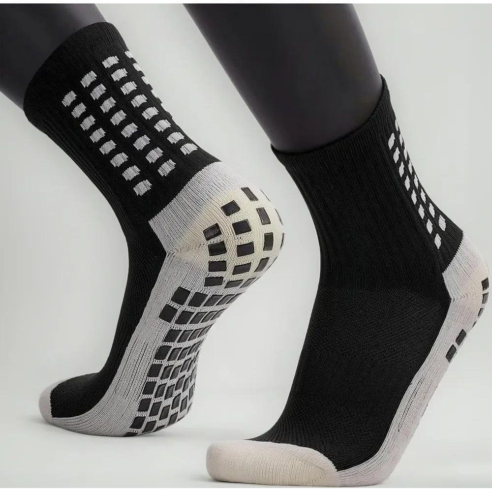 Meia Antiderrapante Futebol Cano Médio Pro Socks