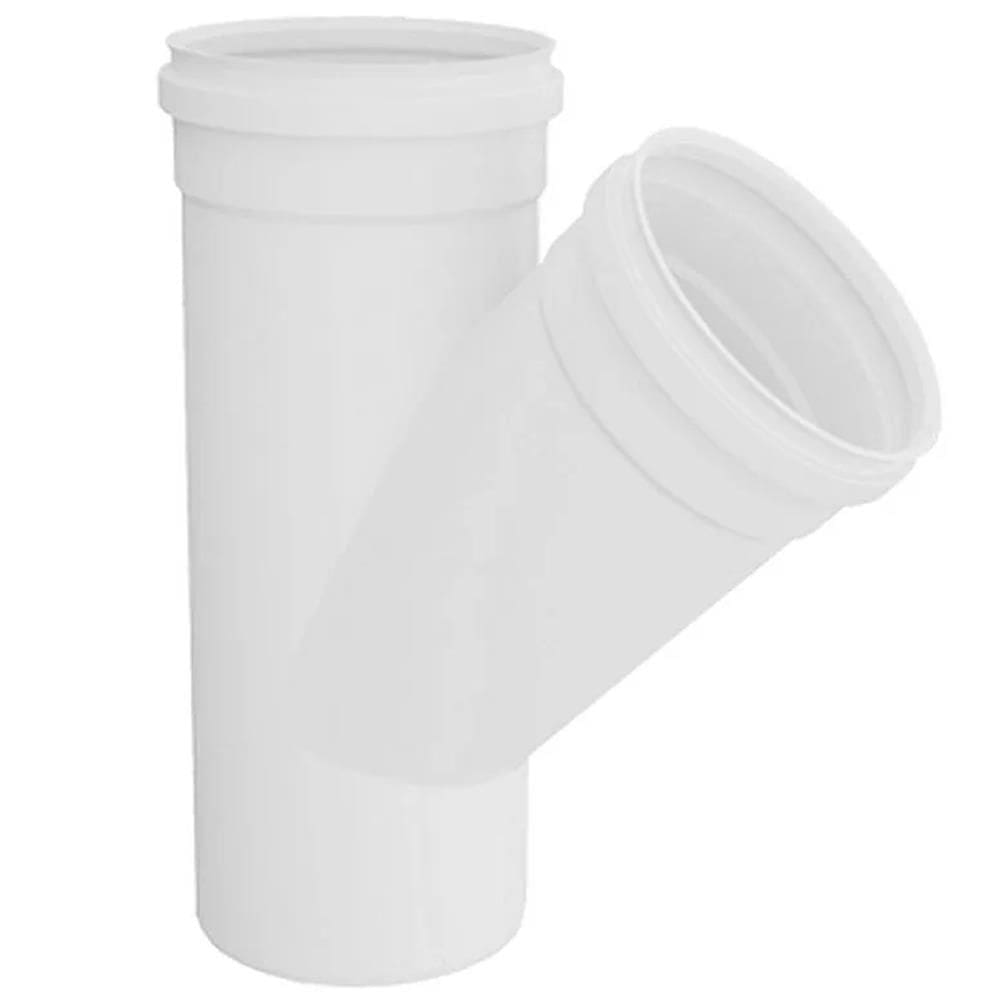 Junção Simples Esgoto Primário 100x75mm - 26277477 - TIGRE