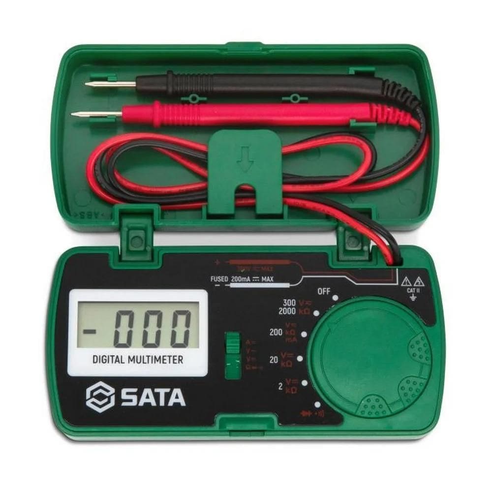 Multímetro Digital De Bolso Pequeno Cat Ii Stdy03001 Sata