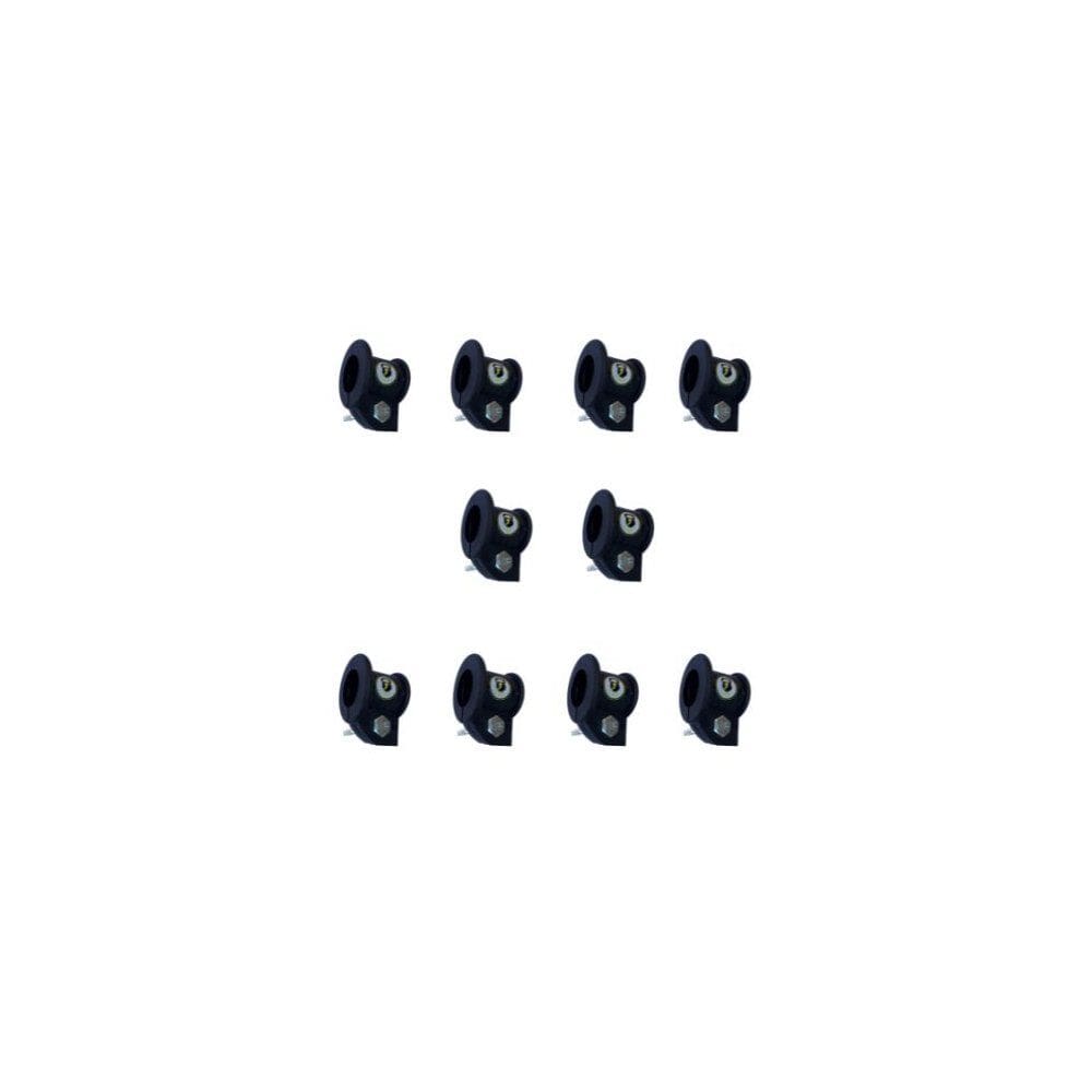 50 Presilha Injetada 25mm Barra Pump Academia Musculacao Trava Pesos Bloqueador JFIT