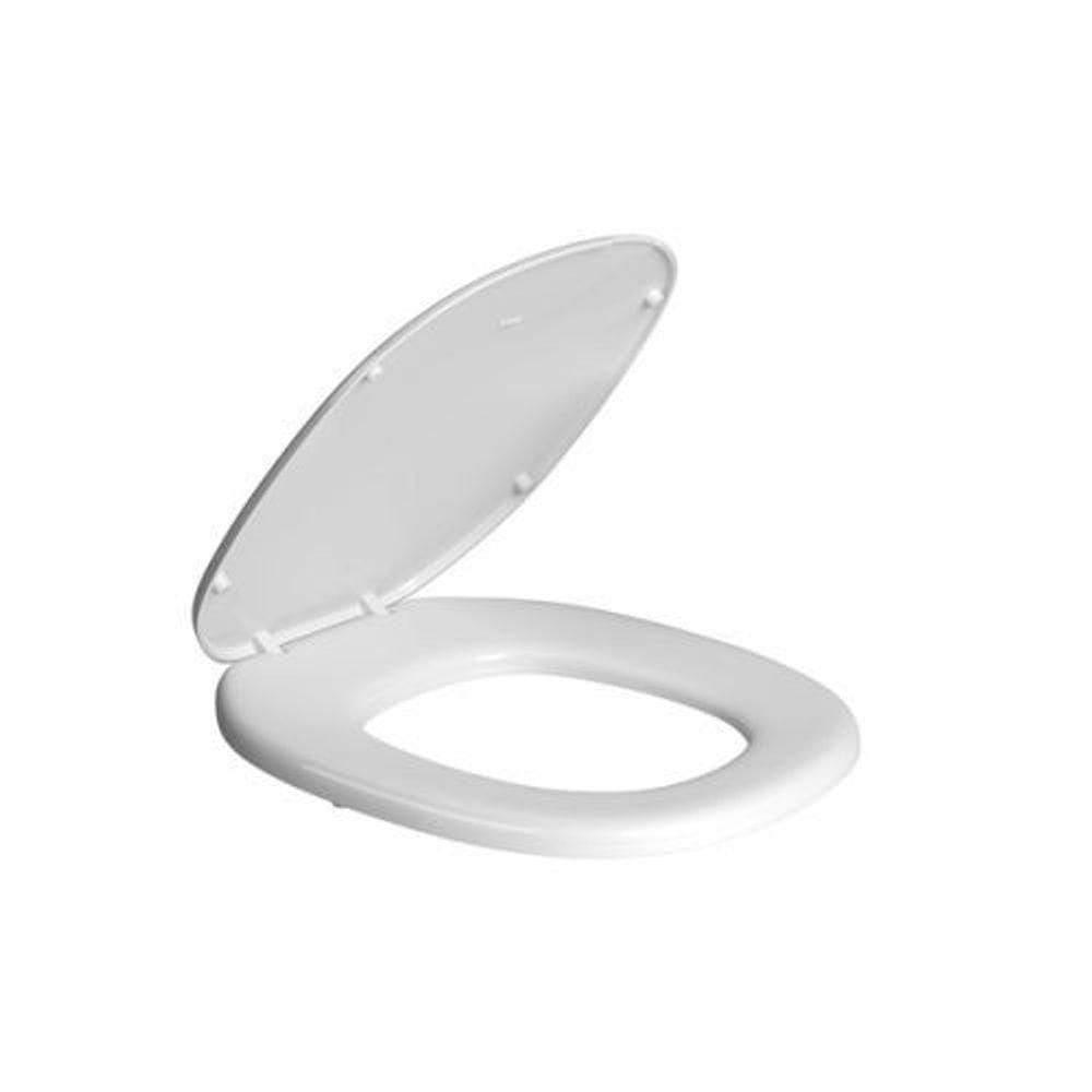 Assento Plástico Com Microban Aspen Branco Gelo - Deca