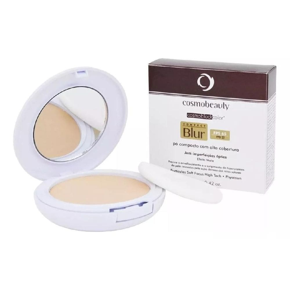 Compact Blur Fps65 Natural Pó Compacto Cosmobeauty 12g