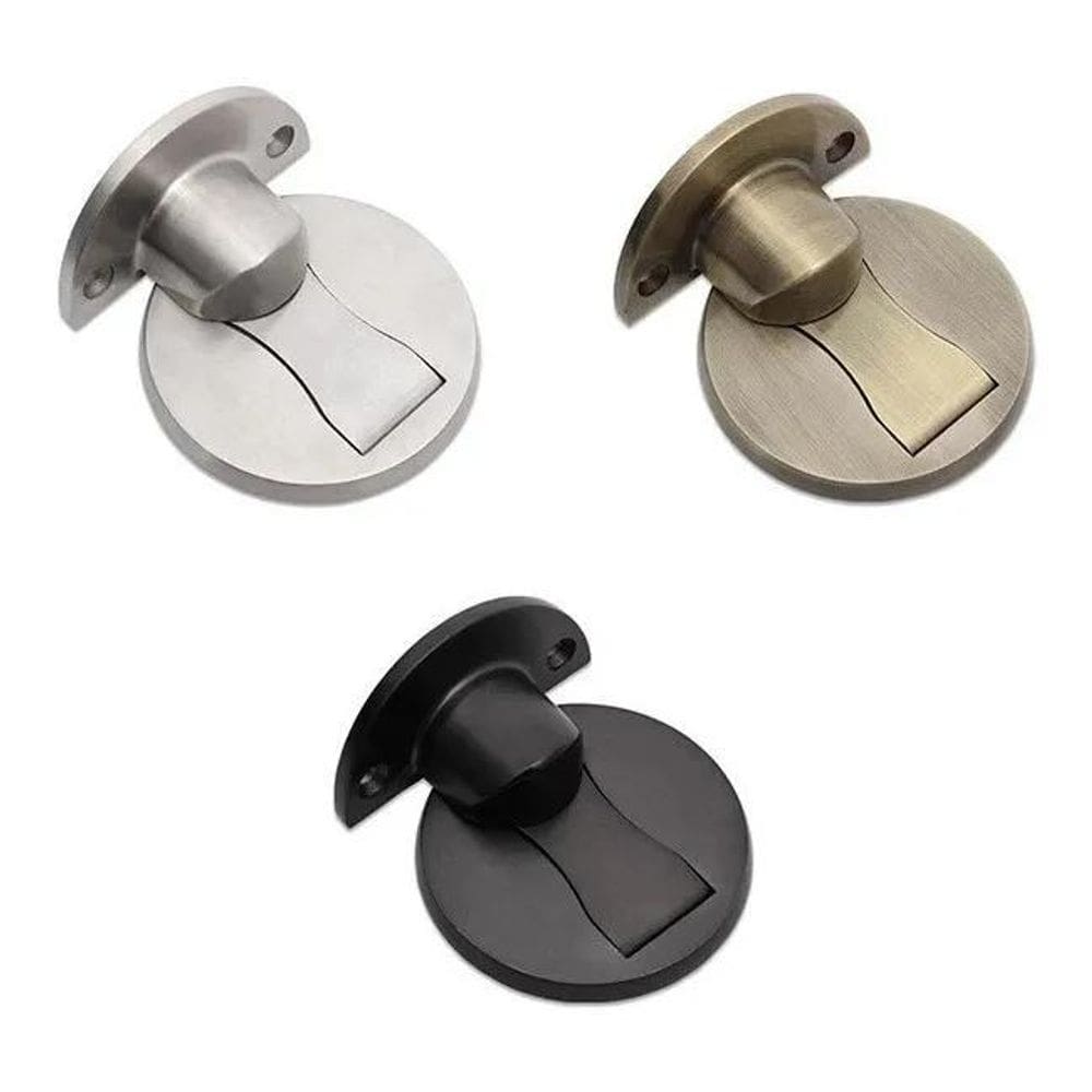 Batente Porta Magnético Imã Neodímio Protege Parede Amortece