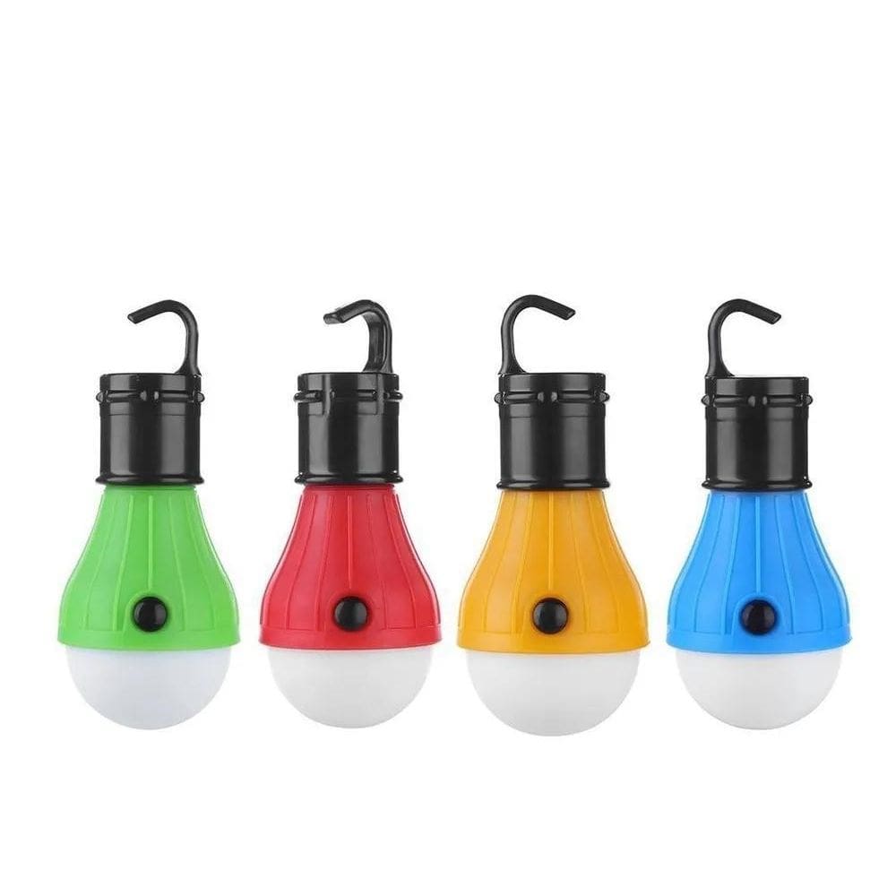 3X Lâmpada Camping Led Pesca Barraca Lanterna Emergência