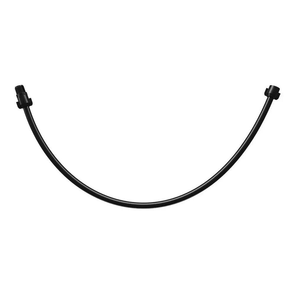 3X Engate Flexível Preto 1/2 X 40Cm Água Fria Pvc Astra