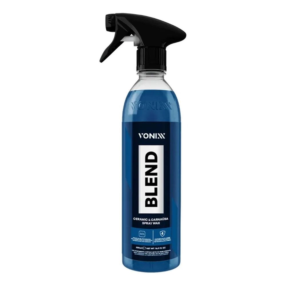 3X Cera Automotiva Vitrificadora Blend Vonixx Carnaúba + Síl