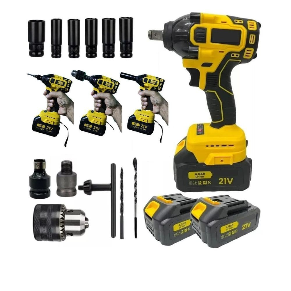 Parafusadeira Chave Impacto Pneumatica Og Ogaitcenter Dh-002