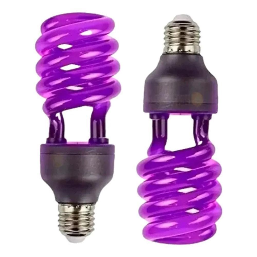 3X Refletor Luz Negra Profissional Lâmpada Led Uv