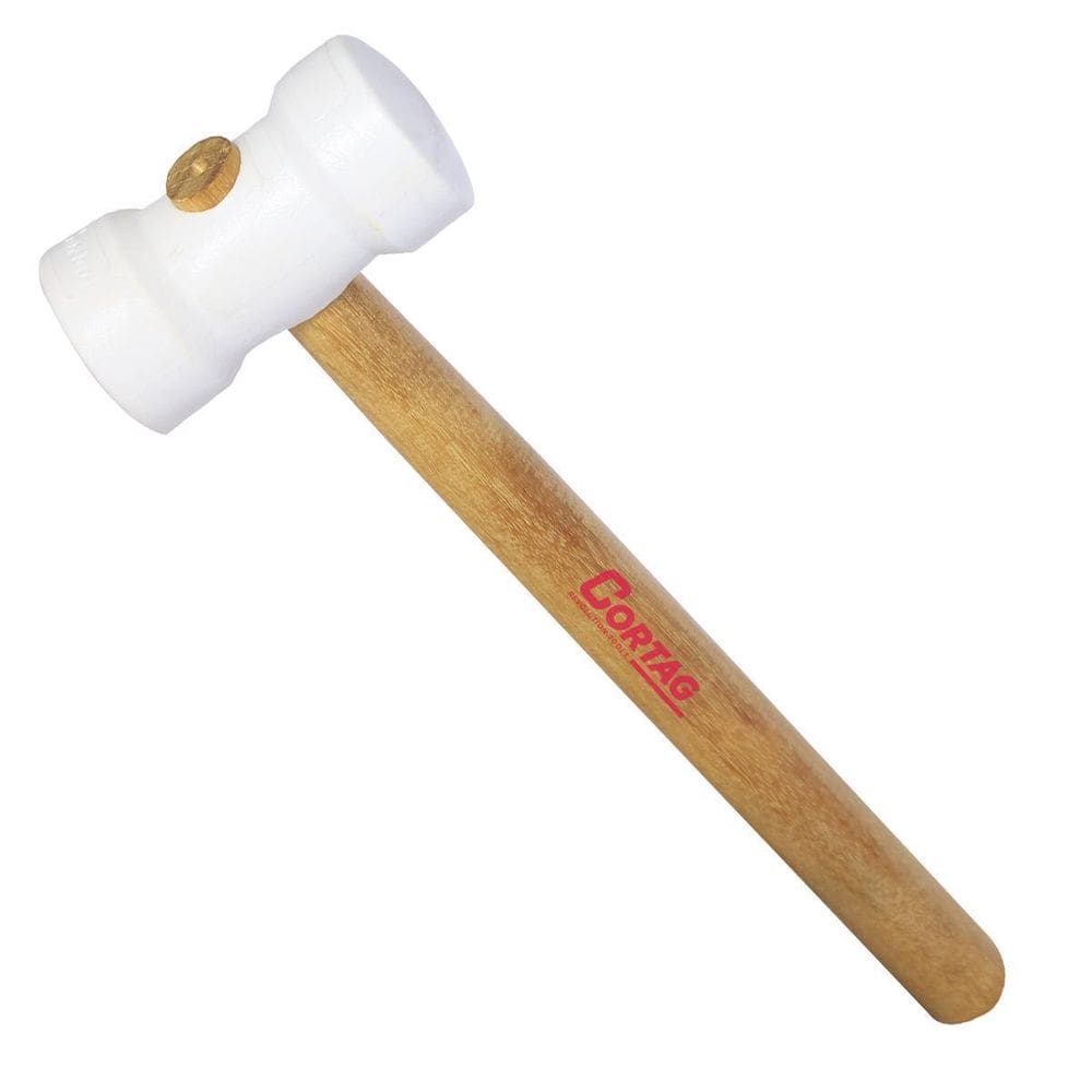 Martelo De Borracha Branco 40Cm 61277 - Cortag