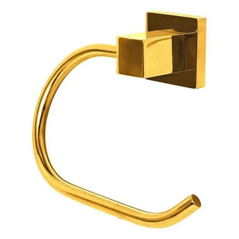 Papeleira Porta Papel Higiênico Grécia Luxo Dourado